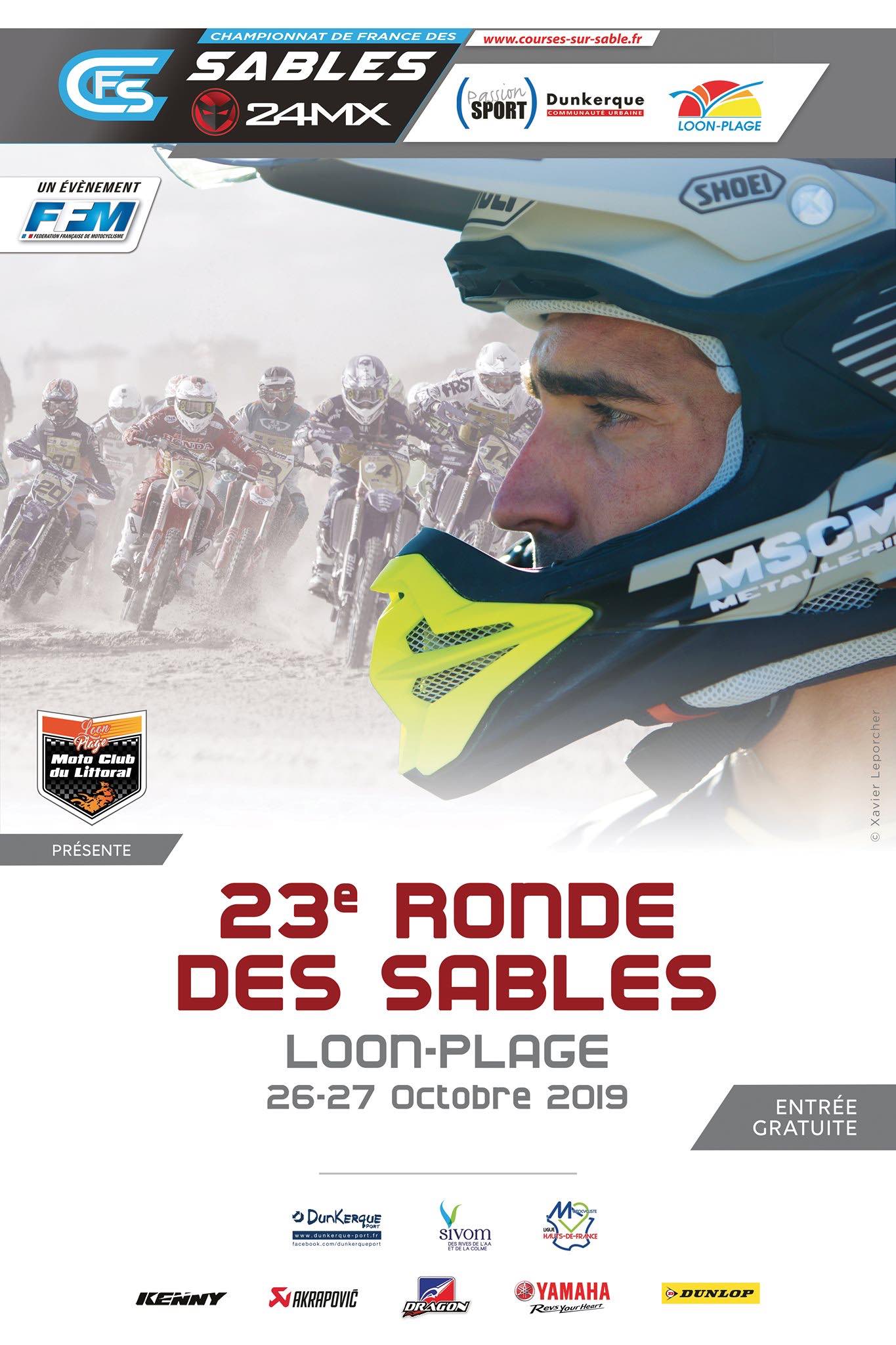 Ronde des Sables de LoonPlage 2019 le programme Pilote de Sable