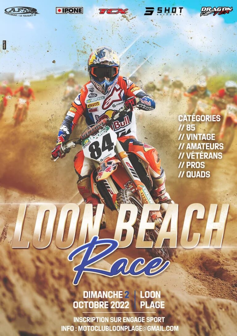 Le programme de la Loon Beach Race 2022 Pilote de Sable