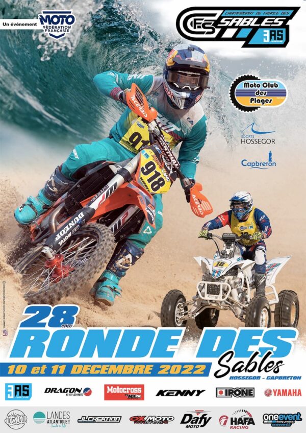 Le programme de la Ronde des Sables d'HossegorCapbreton 2022 Pilote