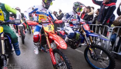 Convoi des pilotes avant le départ de l’Enduropale du Touquet 2026