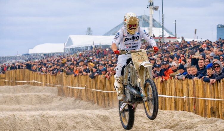 Florian Miot vainqueur de l’Enduro Vintage 2026 lors de l’Enduropale du Touquet
