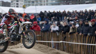 Todd Kellett vainqueur de l’Enduropale du Touquet 2026 lors de la course moto